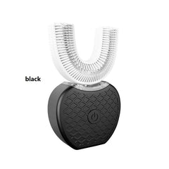 360 Degrees Intelligent Automatic Sonic Electric Toothbrush U Type Tooth Brush USB Charging Tooth Teeth Whitening Blue Light