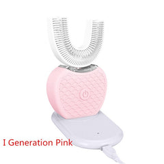 360 Degree Automatic Sonic Electric Toothbrush Silicone Ultrasonic Electronic Tooth Brush USB Rechargeable 4 Mode Teeth Cleaner