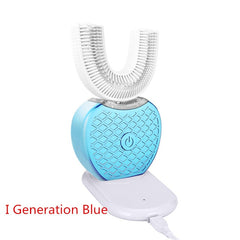 360 Degree Automatic Sonic Electric Toothbrush Silicone Ultrasonic Electronic Tooth Brush USB Rechargeable 4 Mode Teeth Cleaner