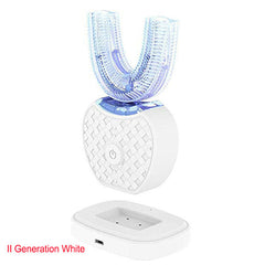 360 Degree Automatic Sonic Electric Toothbrush Silicone Ultrasonic Electronic Tooth Brush USB Rechargeable 4 Mode Teeth Cleaner