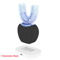 360 Degree Automatic Sonic Electric Toothbrush Silicone Ultrasonic Electronic Tooth Brush USB Rechargeable 4 Mode Teeth Cleaner