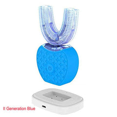 360 Degree Automatic Sonic Electric Toothbrush Silicone Ultrasonic Electronic Tooth Brush USB Rechargeable 4 Mode Teeth Cleaner