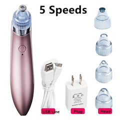 Electric Blackhead Remover Vaccum USB Charging Facial Skin Care Pore Blackhead Cleaner Remover Acne Cleanser Face Care Tools