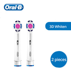 Oral B Electric Toothbrush Rechargeable 2D Rotating Clean Replacement Heads Oral Hygiene Tooth Brush With Holder