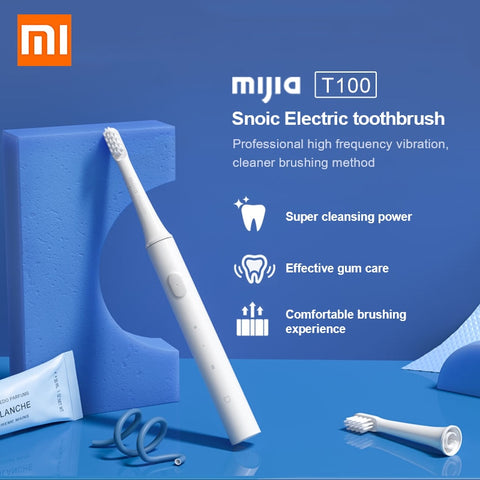 XIAOMI MIJIA Sonic Electric Toothbrush Cordless USB Rechargeable Toothbrush Waterproof Ultrasonic Automatic Tooth Brush