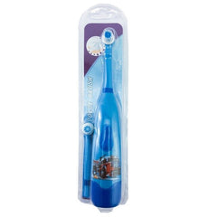 Children Electric Toothbrush Cartoon Pattern Double-sided Tooth Brush Electric Teeth Brush For Kids with 2pcs Replacement Head
