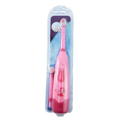 Children Electric Toothbrush Cartoon Pattern Double-sided Tooth Brush Electric Teeth Brush For Kids with 2pcs Replacement Head
