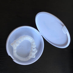 Oral Hygiene for Bad Teeth Smile Veneer No-Toxic Practical Plastic Smile Fake Tooth Cover Orthodontic Braces
