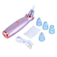 Diamond Dermabrasie Vacuüm Zuig Comedondrukker Gezicht Vacuüm Pore Cleaner Neus Acne Puistje Removal gezichtsreiniging Tool