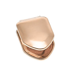 14k Gold Plated Hip Hop Teeth Grillz Caps Top or Bottom Grill False Teeth Whitening Gold Plated Small Single Tooth Cap