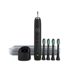 Electric Toothbrush S100 Ultrasonic Sonic tooth brush Wireless rechargeable battery IPX7 Waterproof included extra brushes head