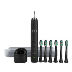 Electric Toothbrush S100 Ultrasonic Sonic tooth brush Wireless rechargeable battery IPX7 Waterproof included extra brushes head