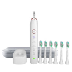 Electric Toothbrush S100 Ultrasonic Sonic tooth brush Wireless rechargeable battery IPX7 Waterproof included extra brushes head