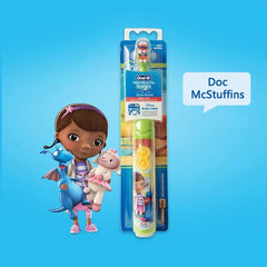 OralB Electric Toothbrush for Children Gum Care Rotation Vitality Cartoon Oral Health Soft Tooth Brush for Kids Battery Powered
